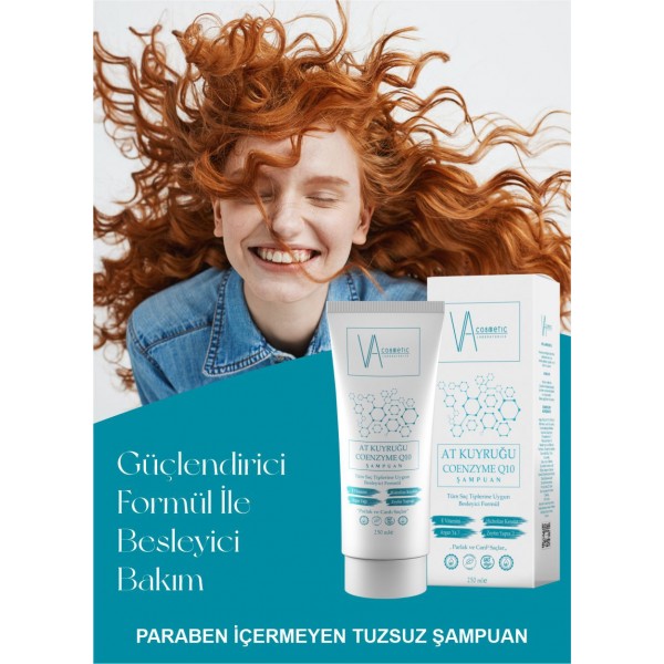 VA COSMETIC AT KUYRUĞU COENZYME Q10 ŞAMPUAN 250 ML VA COSMETIC AT KUYRUĞU COENZYME Q10 ŞAMPUAN 250 ML