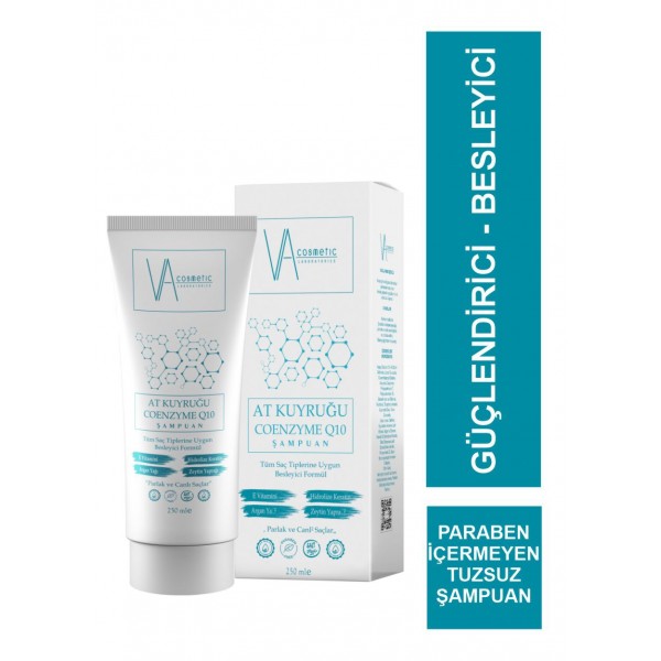 VA COSMETIC AT KUYRUĞU COENZYME Q10 ŞAMPUAN 250 ML VA COSMETIC AT KUYRUĞU COENZYME Q10 ŞAMPUAN 250 ML