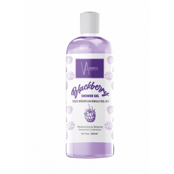 VA COSMETIC BÖĞÜRTLENLİ DUŞ JELİ 500 ML VA COSMETIC BÖĞÜRTLENLİ DUŞ JELİ 500 ML